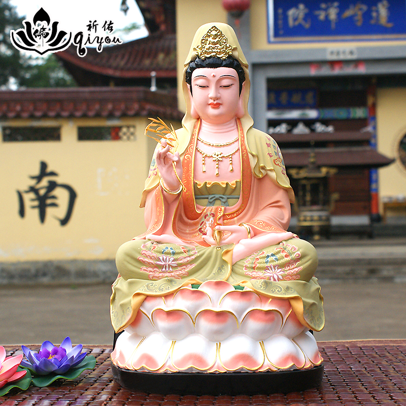 观世音娘娘菩萨送子居家供奉摆件平安寺庙树脂佛像千手观音1.6米