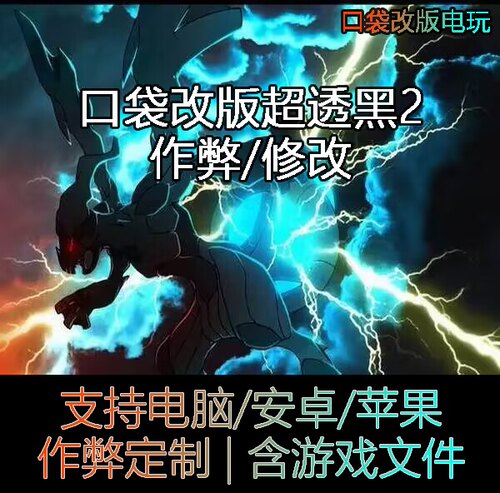 口袋妖怪NDS改版超透黑定制作弊