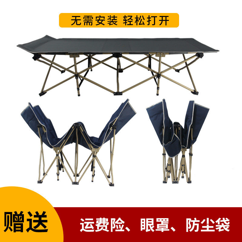 免安装午休单人折叠床图片