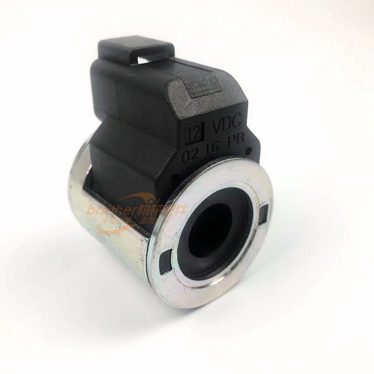 适用挖掘机卡特305.5 306 308 307d电磁阀线圈12V/24伏勾机电子阀