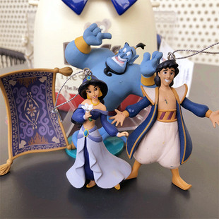 飞魔毯 尾货 茉莉公主 阿拉丁神灯 阿布小猴子模型摆件 迪s尼卡通