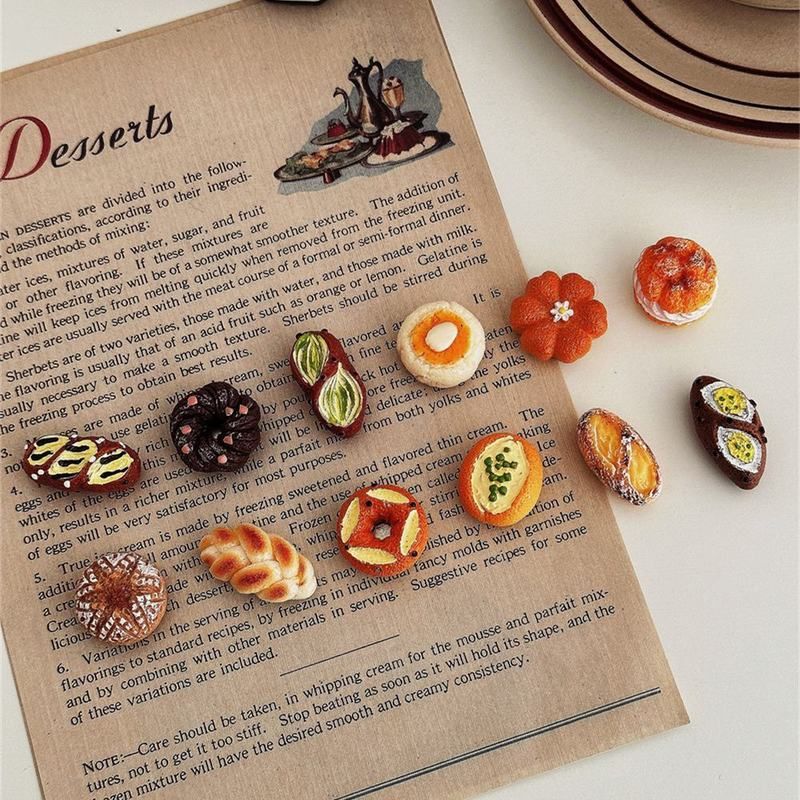 仿真贴烘焙美食贴磁吸饰面包装品