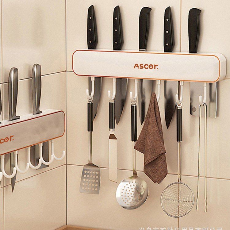 菜刀刀架壁挂式收纳置物架挂钩