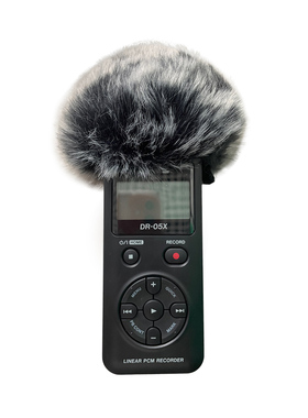 适合达斯冠TASCAM DR07DR07X录音笔话筒防风罩DR07DR07X防风毛衣