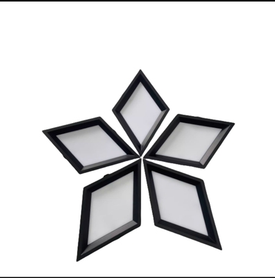 蜂窝大板石膏板吊顶专用磁吸轨道灯配件无主灯三色变光筒灯射灯带