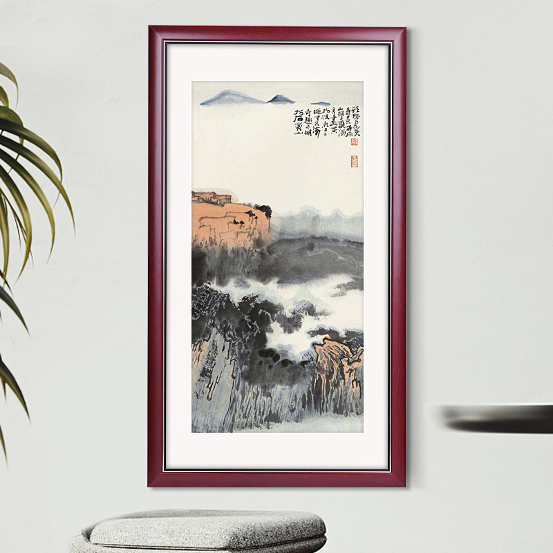 中式字画装裱工笔画配框国画框定制大尺寸长方形相框订做实木画框,家居饰品,相框/画框,淘宝优惠券,粉丝福利购,淘宝优惠卷