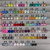 施家华子7.2mm耳骨耳蜗钉超闪彩色螺丝拧扣316L医用钛钢 一