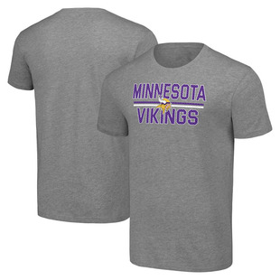 NFL球衣男夏季维京人MinnesotaVikings休闲运动长袖宽松男短袖T恤