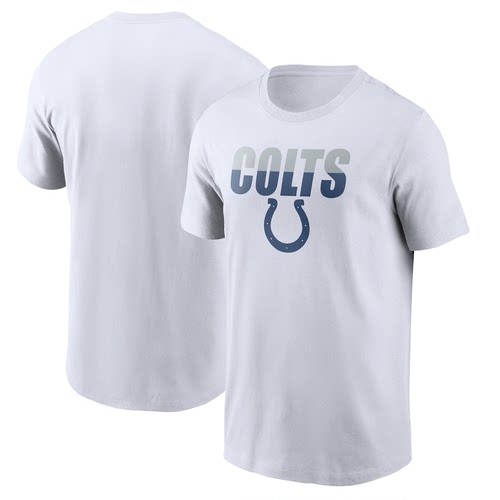 NFL球衣夏季小马Indianapolis Colts橄榄球服宽松男士速干短袖T恤