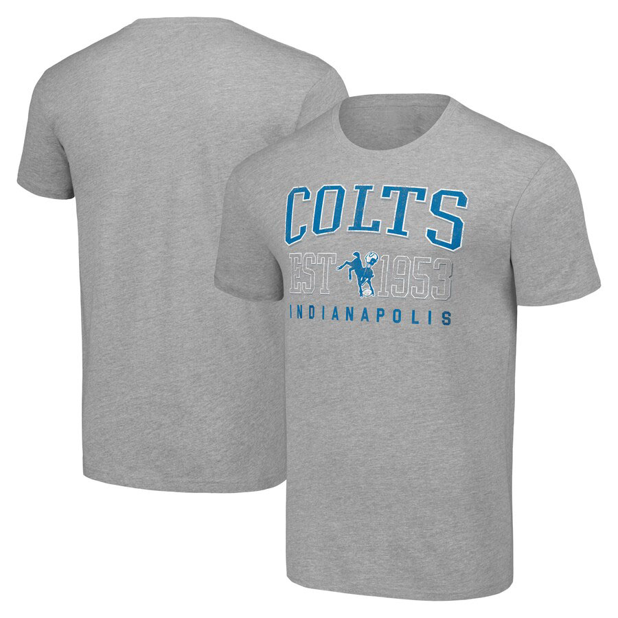 NFL球衣男夏季小马Indianapolis Colts休闲运动长袖宽松男短袖T恤