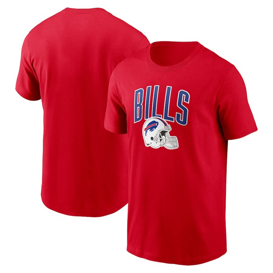 NFL球衣夏季布法罗比尔BuffaloBills橄榄球服宽松男士速干短袖T恤图片
