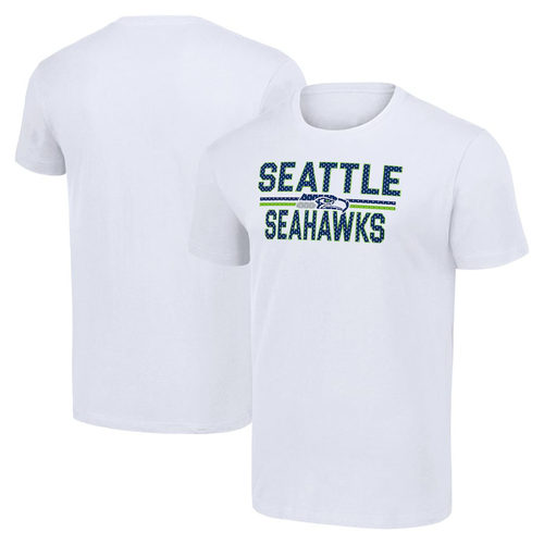 NFL球衣男夏季海鹰Seattle Seahawks休闲运动长袖宽松男士短袖T恤