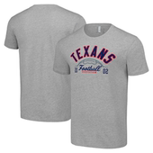 德州人Houston Texans男士 休闲运动长袖 NFL球衣男夏季 宽松短袖 T恤