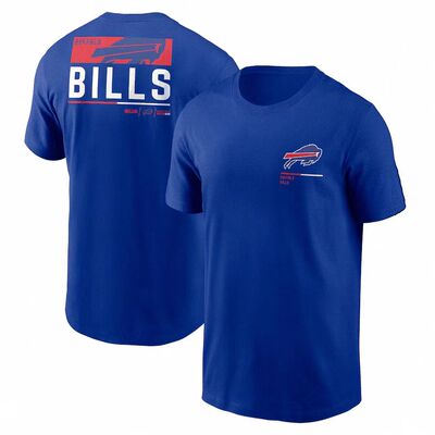 NFL球衣夏季布法罗比尔BuffaloBills橄榄球服宽松男士速干短袖T恤