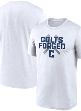 NFL球衣夏季小马Indianapolis Colts橄榄球服宽松男士速干短袖T恤