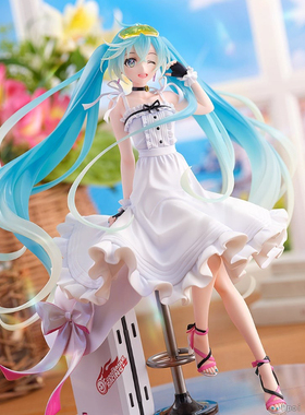 正版现货包邮 GSC 赛车初音2021 初音未来 GT计划 度假 MIKU 手办