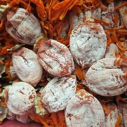 柿饼富平特级庄里柿饼我姑姑家做的微霜3斤5斤装农家自产