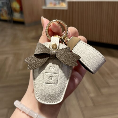适用于2023款江淮大众思皓E10X钥匙套包真皮花仙子x6扣改装可爱女
