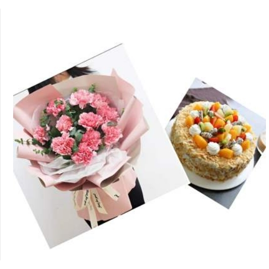 滨州滨城区渤海六路美食街瑄嘉名都万达商城玫瑰花生日蛋糕鲜花店
