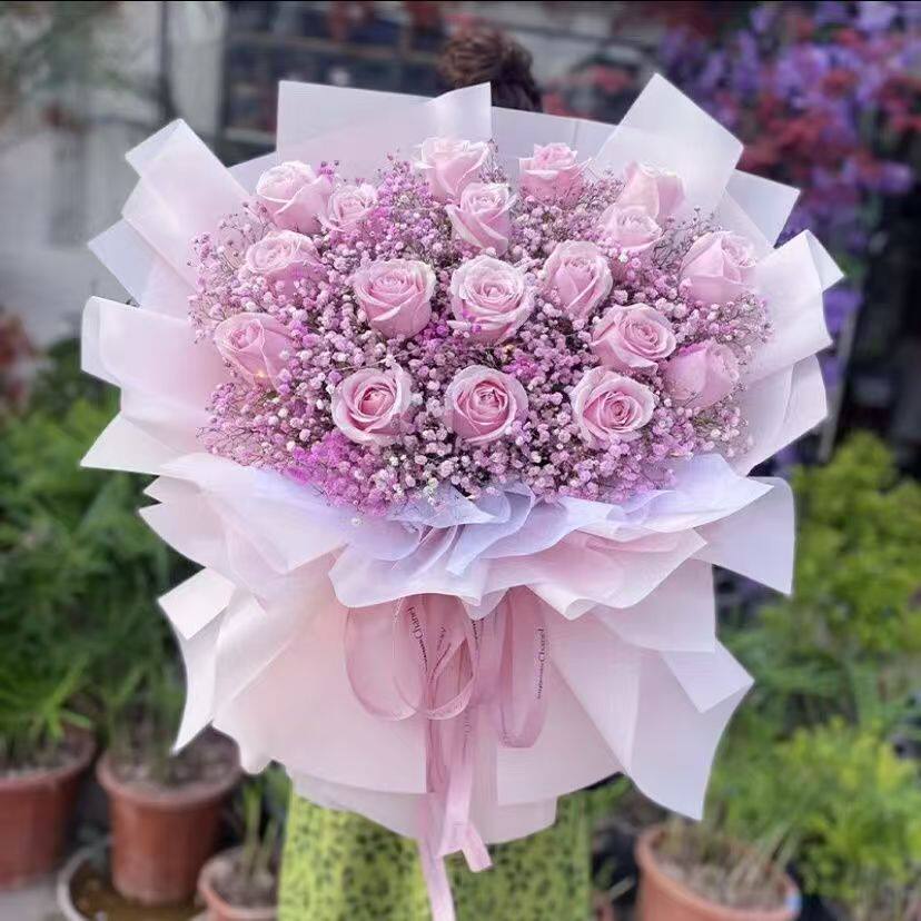 内江市市中区东兴区威远县资中县隆昌市峨眉山市玫瑰花真鲜花配送