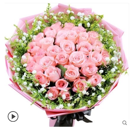 如皋市长江镇城区九华镇白蒲镇吾悦广场鲜花店蛋糕店速递玫瑰花束