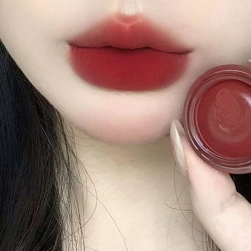 唇泥唇釉丝绒雾面哑光口红不掉色持久防水不沾杯孕妇素颜显白唇彩