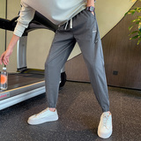 夏季薄款男士牛仔裤修身小脚裤百搭哈伦裤休闲束脚裤712-1-AK138，男装牛仔裤，星座712-1