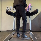 冬季加绒裤子加厚保暖长裤社会小伙网红裤子束脚裤修身小脚裤A158，男装休闲裤，星座712-1