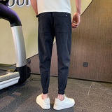 男士牛仔裤修身小脚裤弹力紧身裤宽松哈伦裤束脚九分裤A89-P58，男装牛仔裤，星座712-1