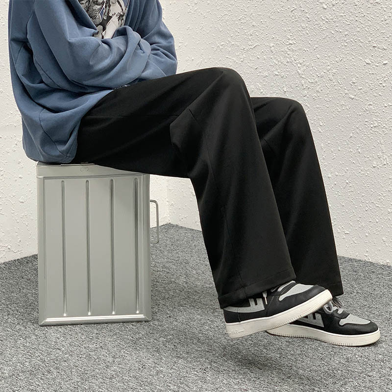 情侣百编织抽绳加厚大码拖地裤男女中性休闲裤K40-P40,男装休闲裤,星座712-1