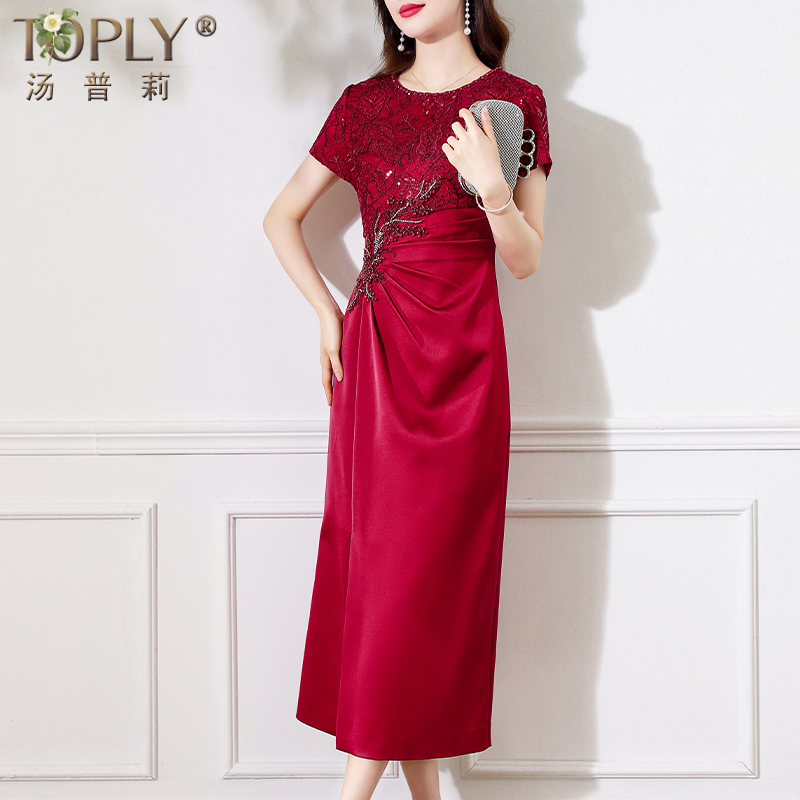 婚宴妈妈礼服高端时尚气质