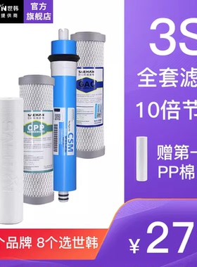 世韩净水器3S/S3用净水机器十寸通用滤芯【适合水垢小地区】