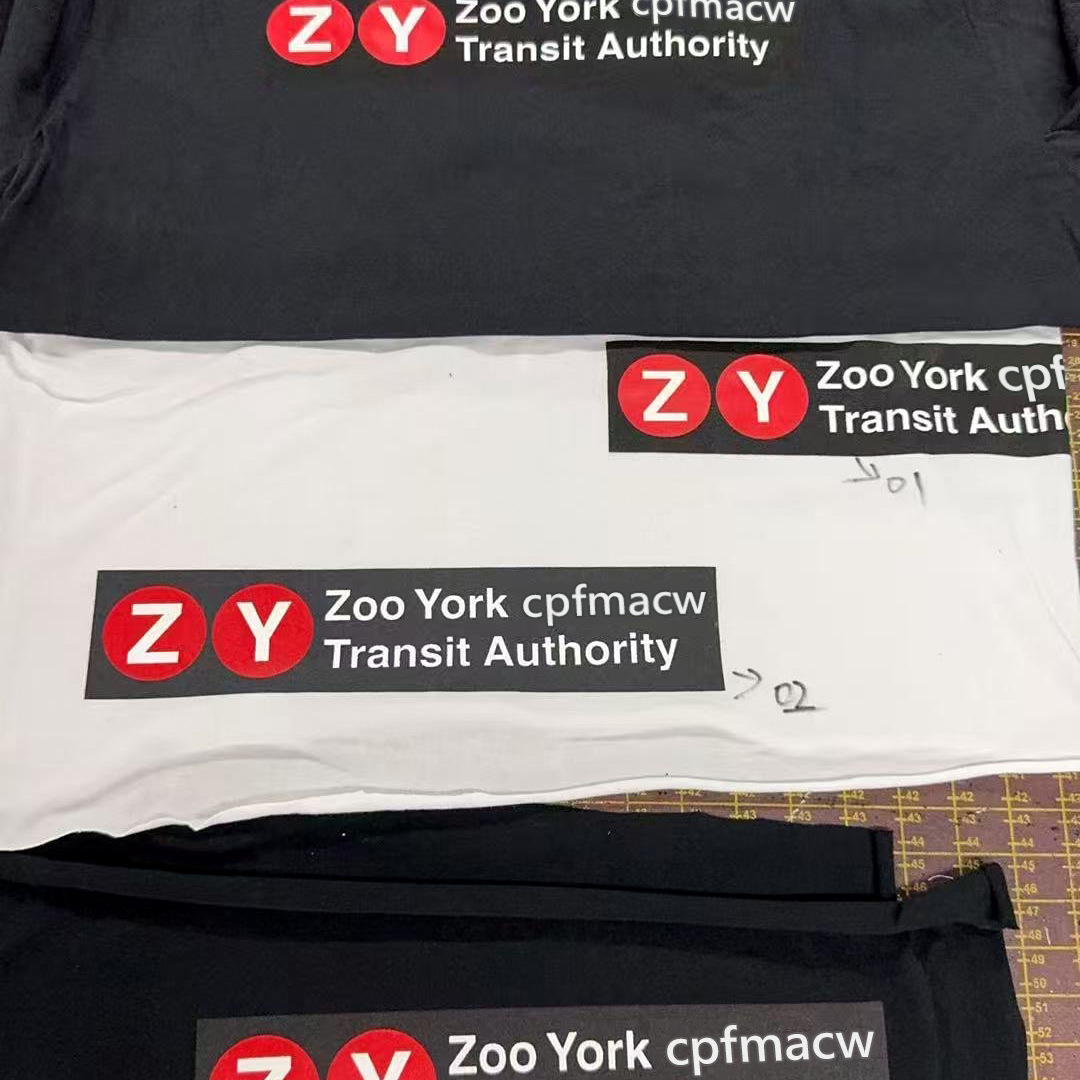 ZY英文T恤联名款SS25