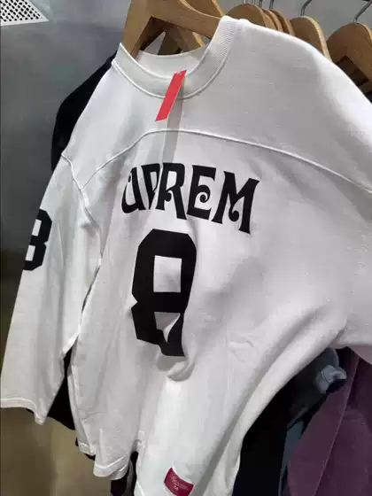 Number 8 Long Sleeve T-Shirt AFFILIATED L/S FOOTBALL TOP Digital Long Sleeve Football Jersey