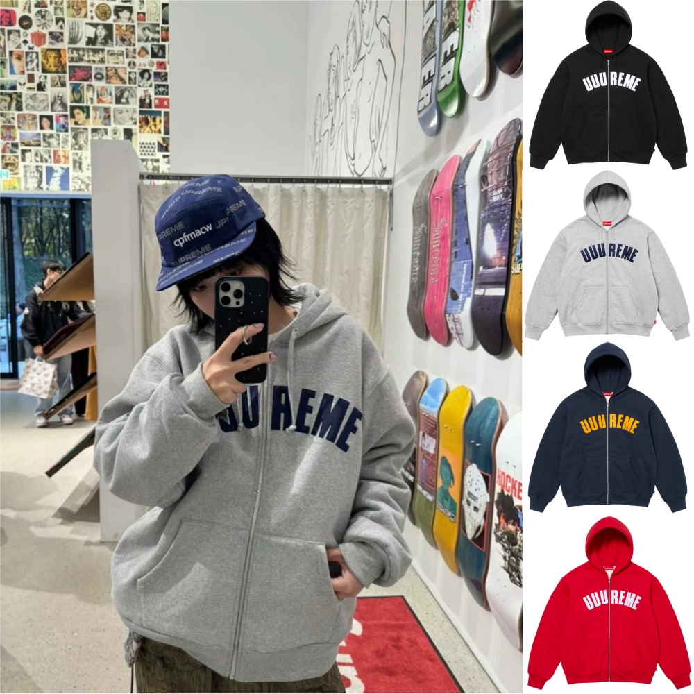 HOODED发热华夫格加绒卫衣