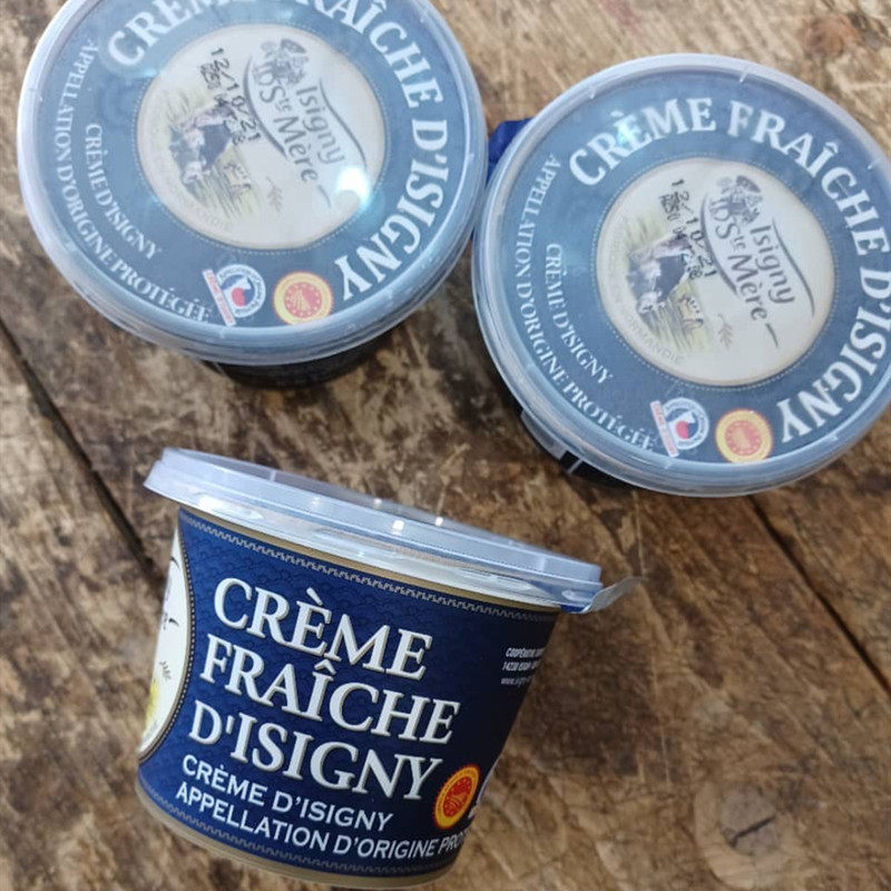 法国原装进口伊斯尼Creme Friache即食稀奶油酸奶油烘焙芝士 包邮