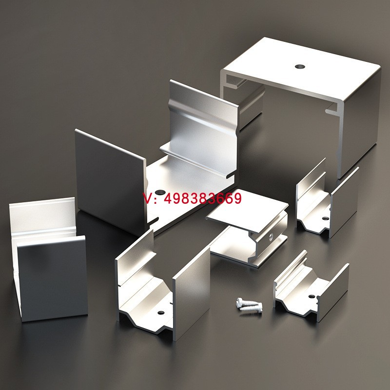 硅胶线型灯带卡子铝扣卡槽