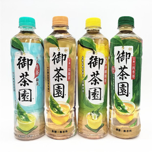 一份4瓶台湾御茶园金萱乌龙、四季春茶、日式生茶四季春550ml