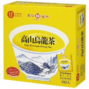 包邮台湾天仁茗茶 高山乌龙茶2g*100小袋入