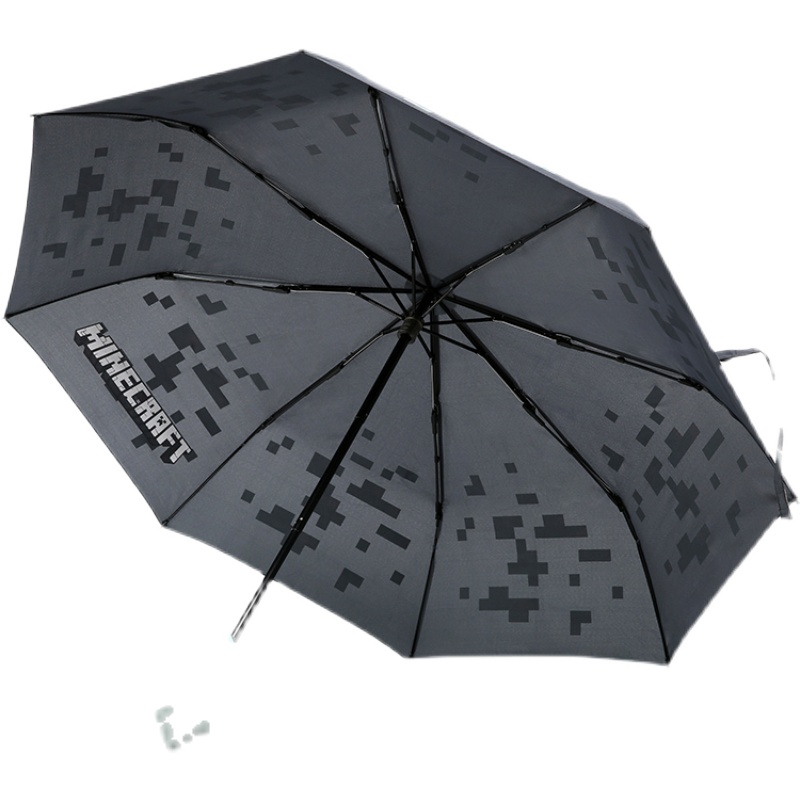 我的世界游戏周边钻石剑雨伞个性创意雨伞大号遮阳晴雨通用学生