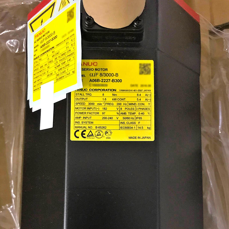 A06B-2227-B300 发那科高速精密主轴电机 日本全新原装现货