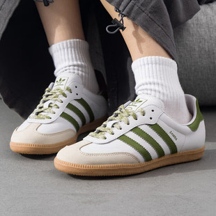 OG休闲板鞋 Adidas阿迪达斯三叶草女鞋 2026新款 SAMBA JS1352 德训鞋