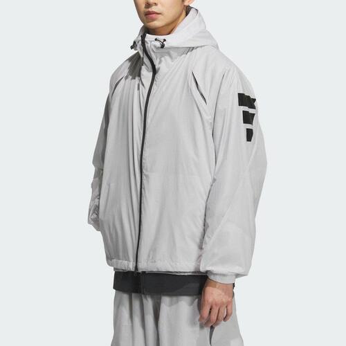 Adidas阿迪男装 宽松舒适运动连帽夹克外套JM6232 JM1056 IN1483