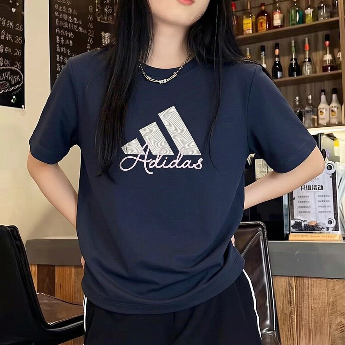 阿迪达斯短袖女夏季新款