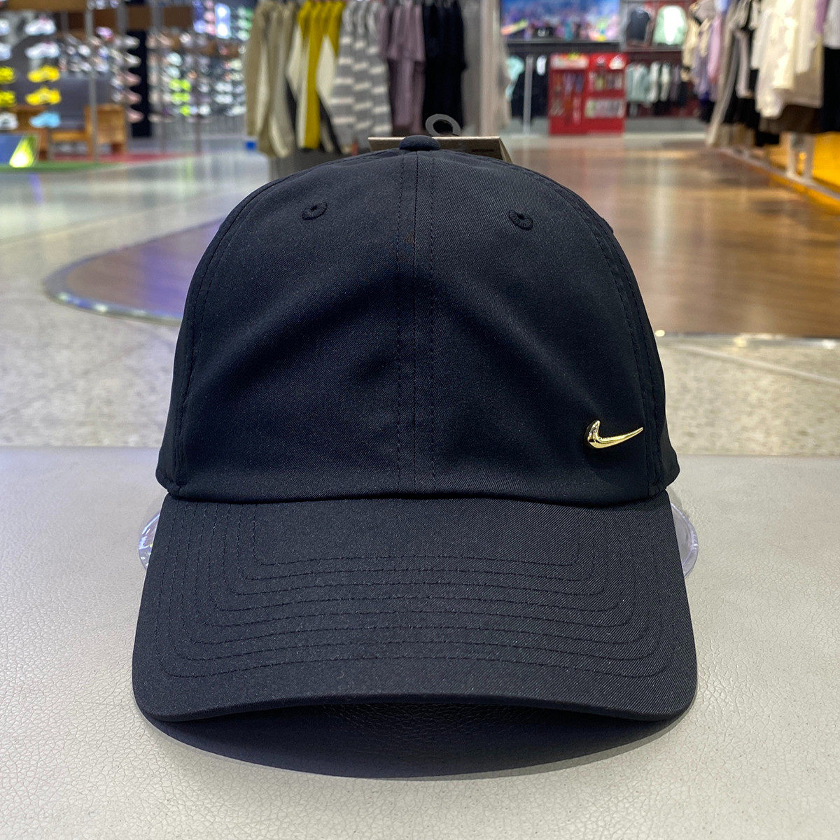Nike耐克帽子速干跑步运动帽薄款鸭舌帽男女棒球帽新款防晒休闲帽