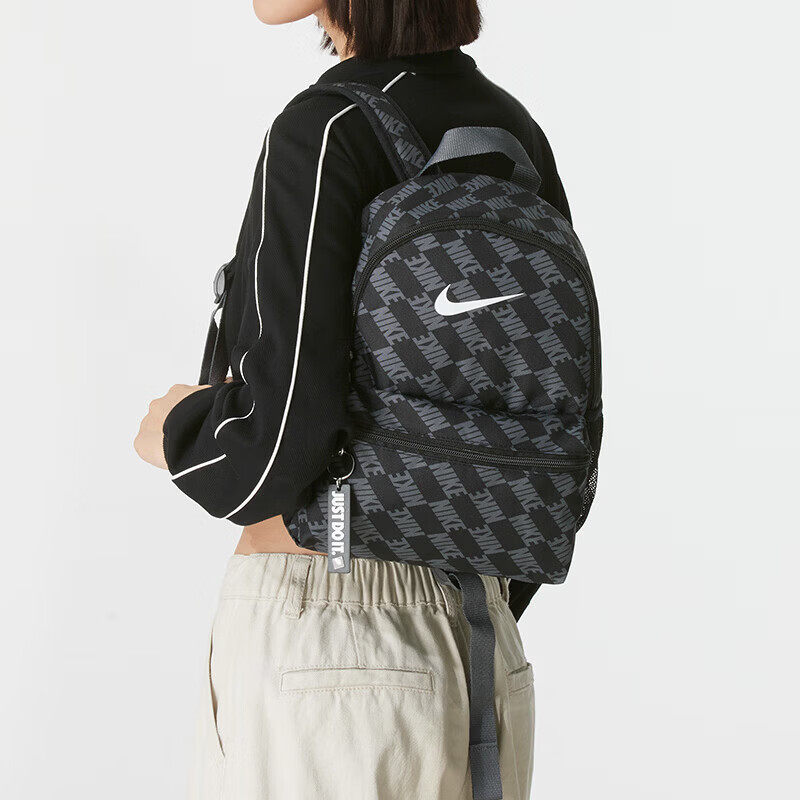 Nike耐克206年正品黑色双肩背包男女百搭休闲简约通勤书包潮流
