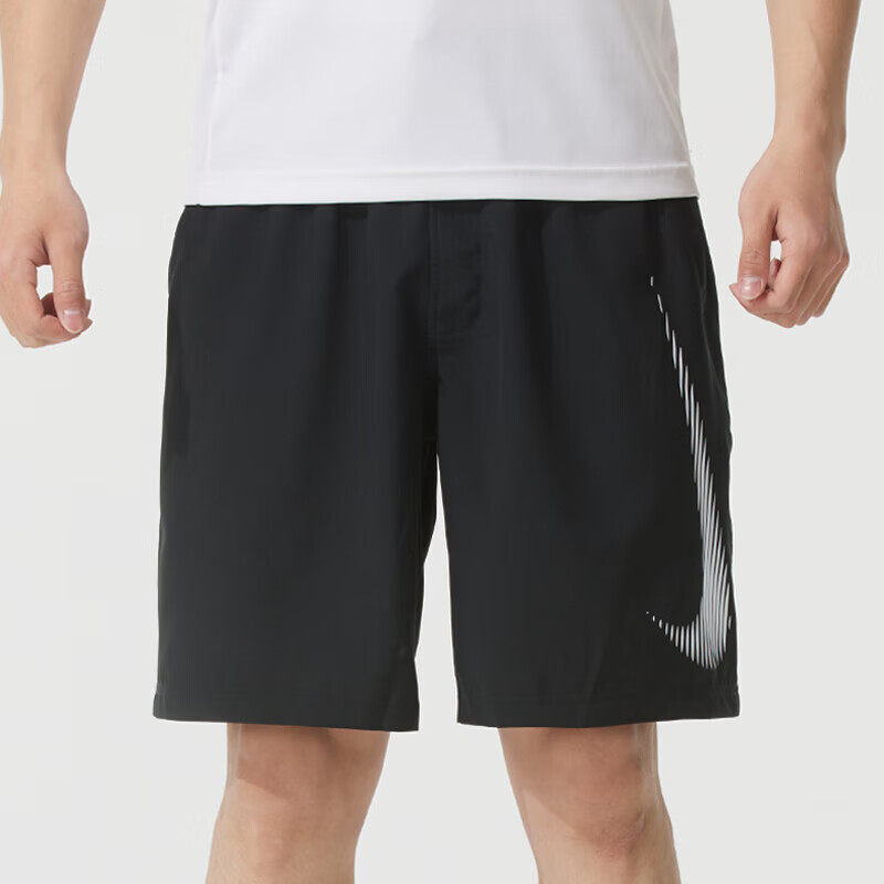 Nike耐克2026年正品男士运动短裤夏季宽松透气速干五分裤黑色潮流