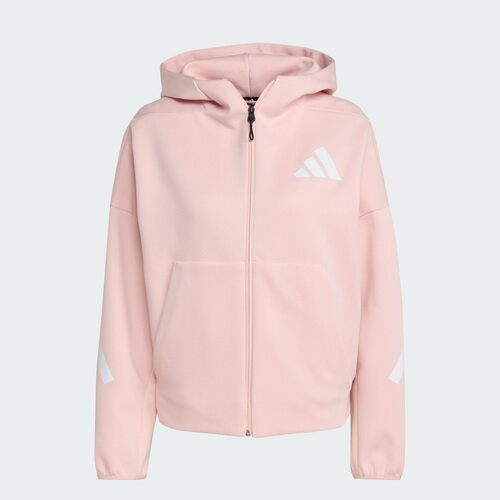 Adidas阿迪女装 宽松舒适休闲连帽夹克外套KC7905 KB7761 KF2671