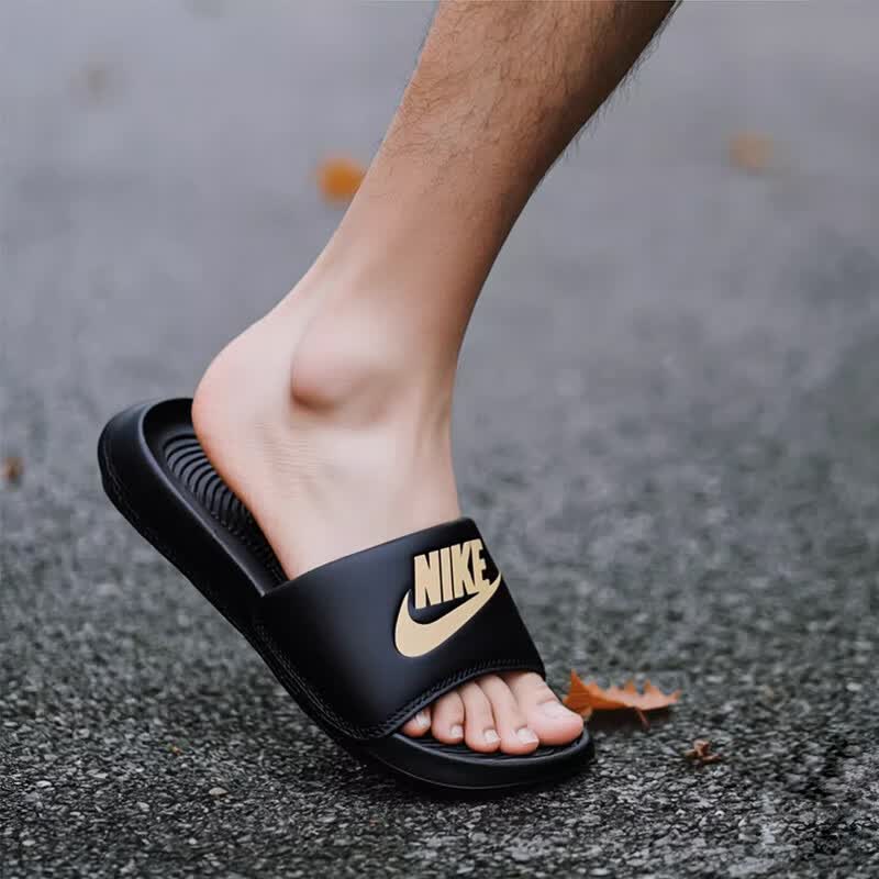 Nike耐克男鞋夏季正品篮球一字拖轻便透气运动拖鞋外穿休闲凉鞋
