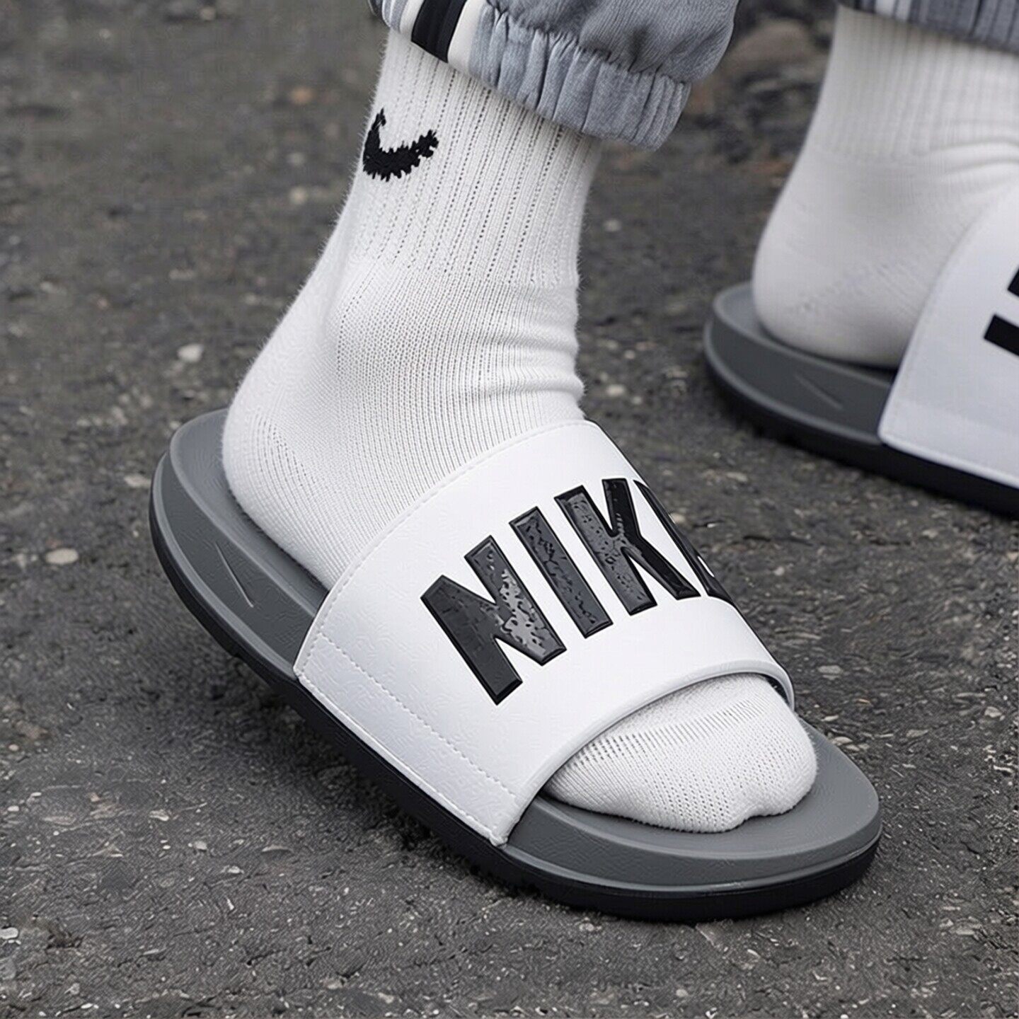 Nike耐克运动拖鞋男百搭